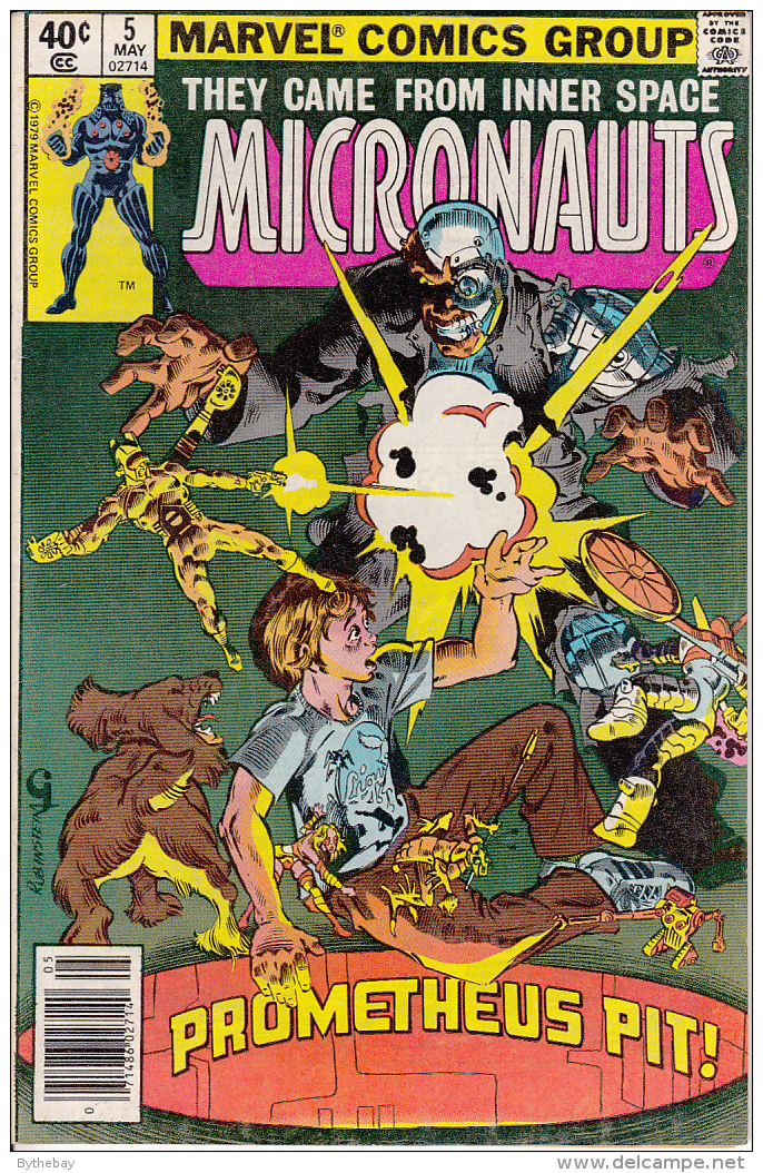 The Micronauts Vol. 1 No. 5 May 1979 Prometheus Pit! - Marvel