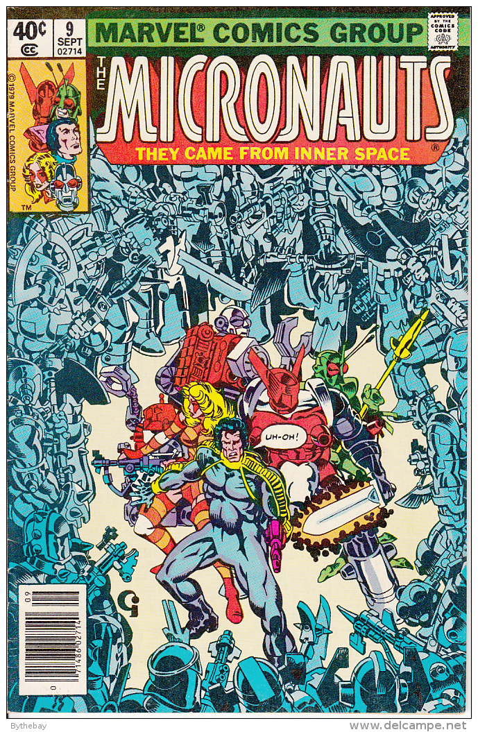 The Micronauts Vol. 1 No. 9 September 1979 - Marvel