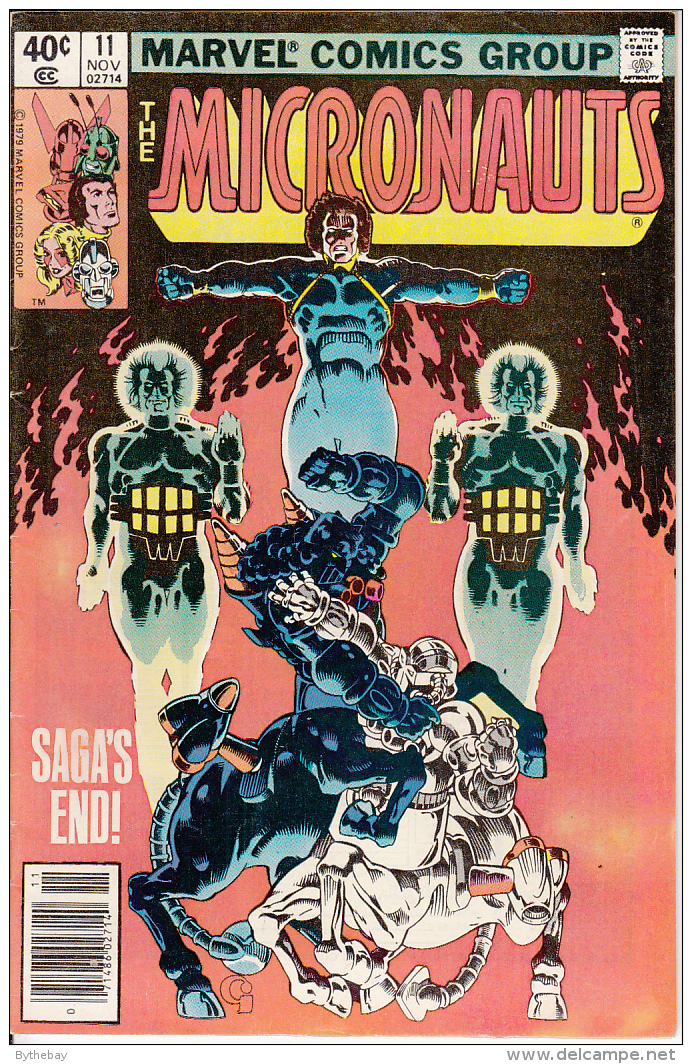 The Micronauts Vol. 1 No. 11 November 1979 Saga's End! - Marvel