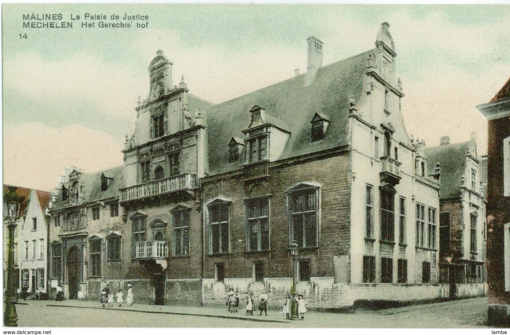 MALINES - Le Palais De Justice - SBP éditeur # 14 - Malines