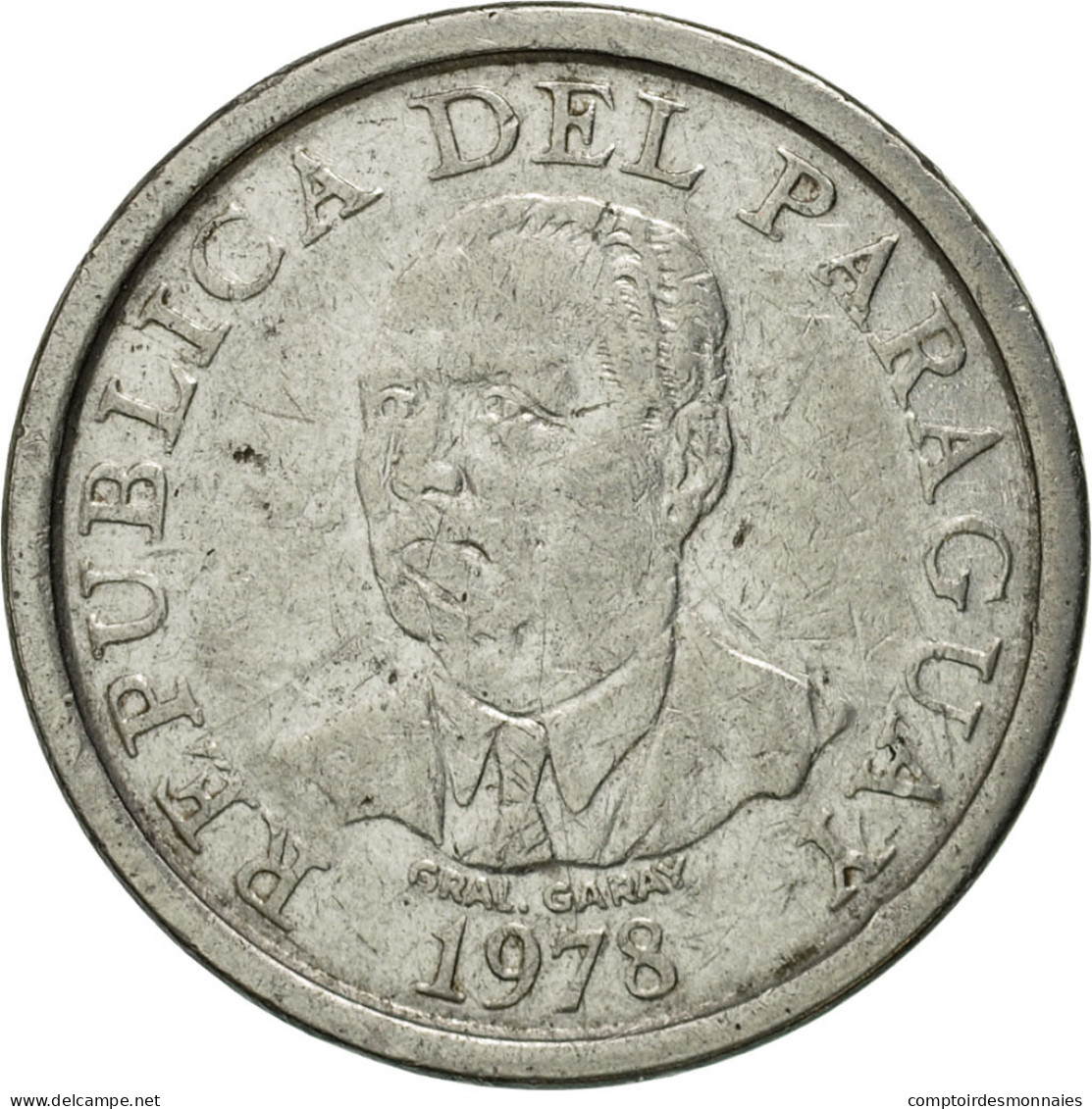 Monnaie, Paraguay, 10 Guaranies, 1978, TTB, Stainless Steel, KM:167 - Paraguay