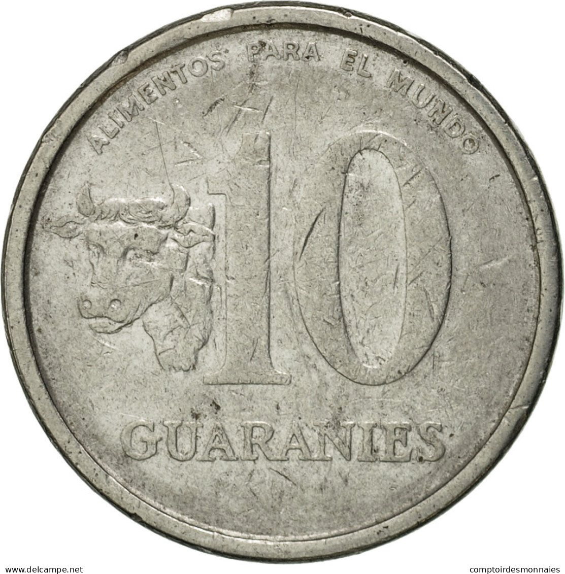 Monnaie, Paraguay, 10 Guaranies, 1978, TTB, Stainless Steel, KM:167 - Paraguay