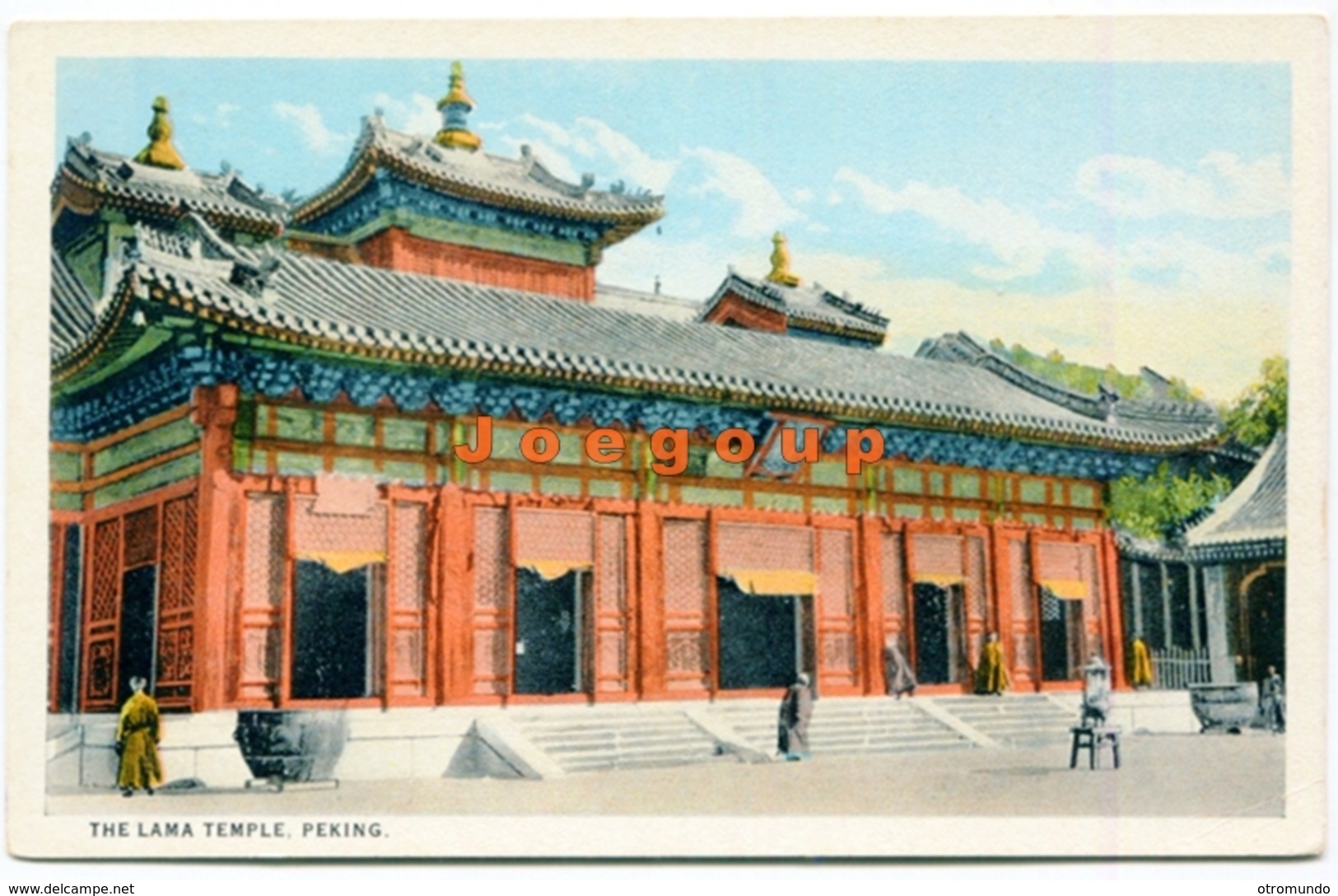 Postcard The Lama Temple Peking Chine Pekin China - China