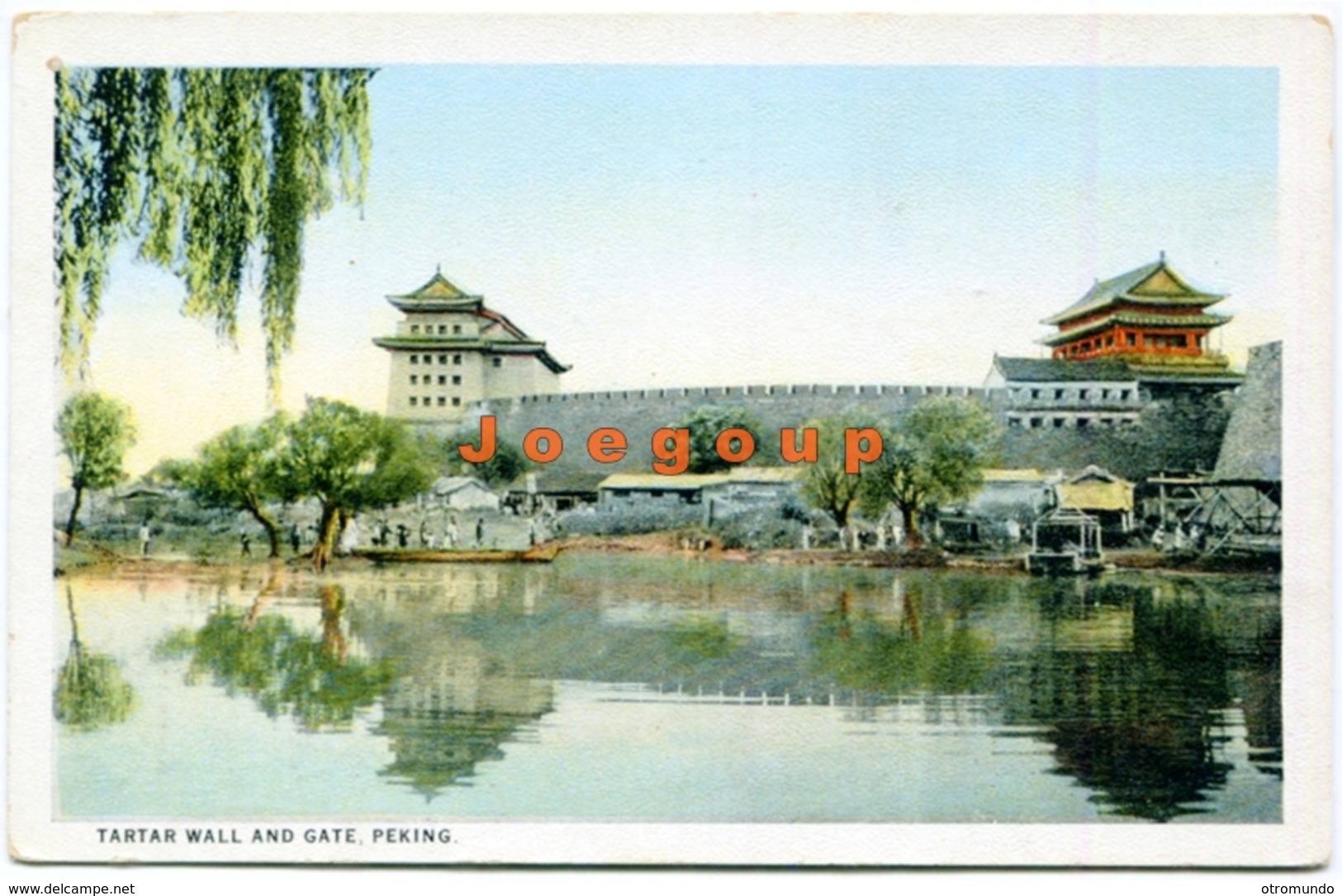 Postcard Tartar Wall And Gate Peking Chine Pekin China - China