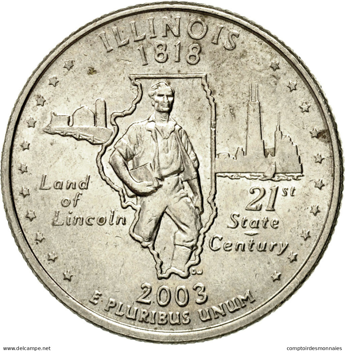 Monnaie, États-Unis, Quarter, 2003, U.S. Mint, Philadelphie, SUP+ - 1999-2009: State Quarters