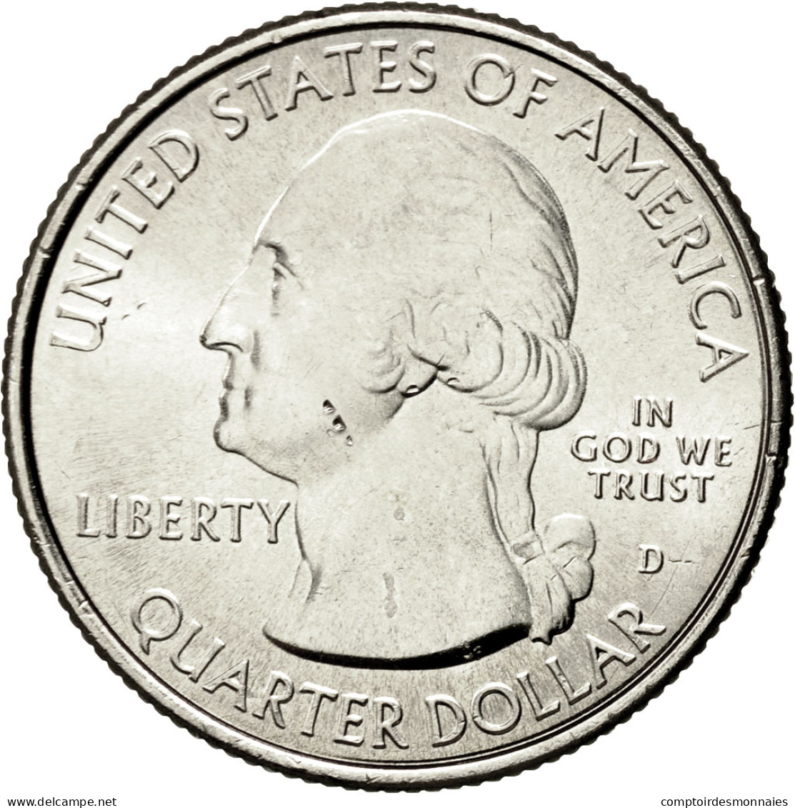 Monnaie, États-Unis, Quarter, 2012, U.S. Mint, Dahlonega, SUP+, Copper-Nickel - 1999-2009: State Quarters