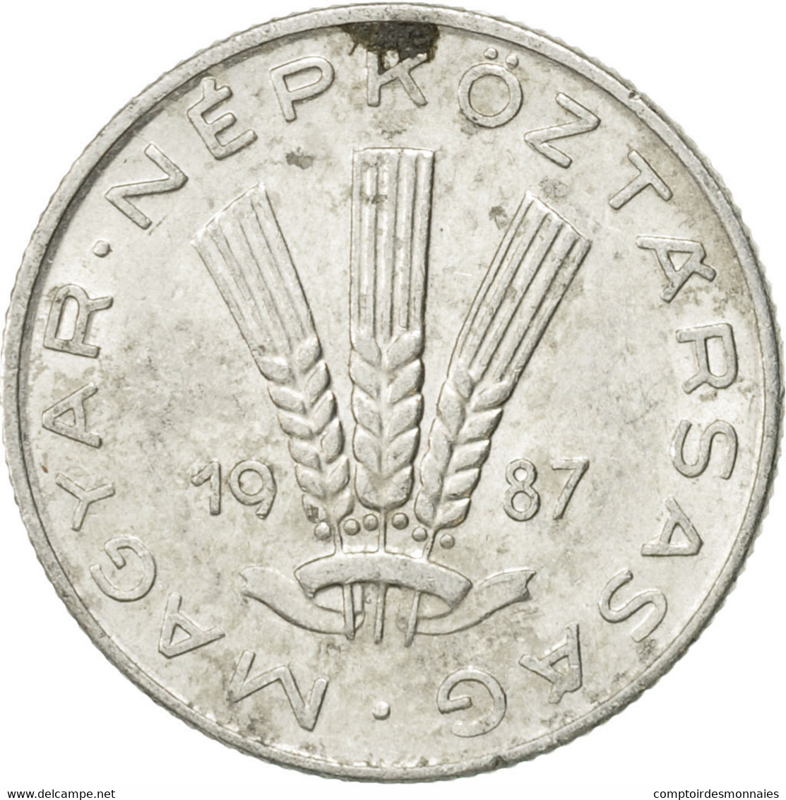 Monnaie, Hongrie, 20 Fillér, 1987, Budapest, TTB, Aluminium, KM:573 - Hungría