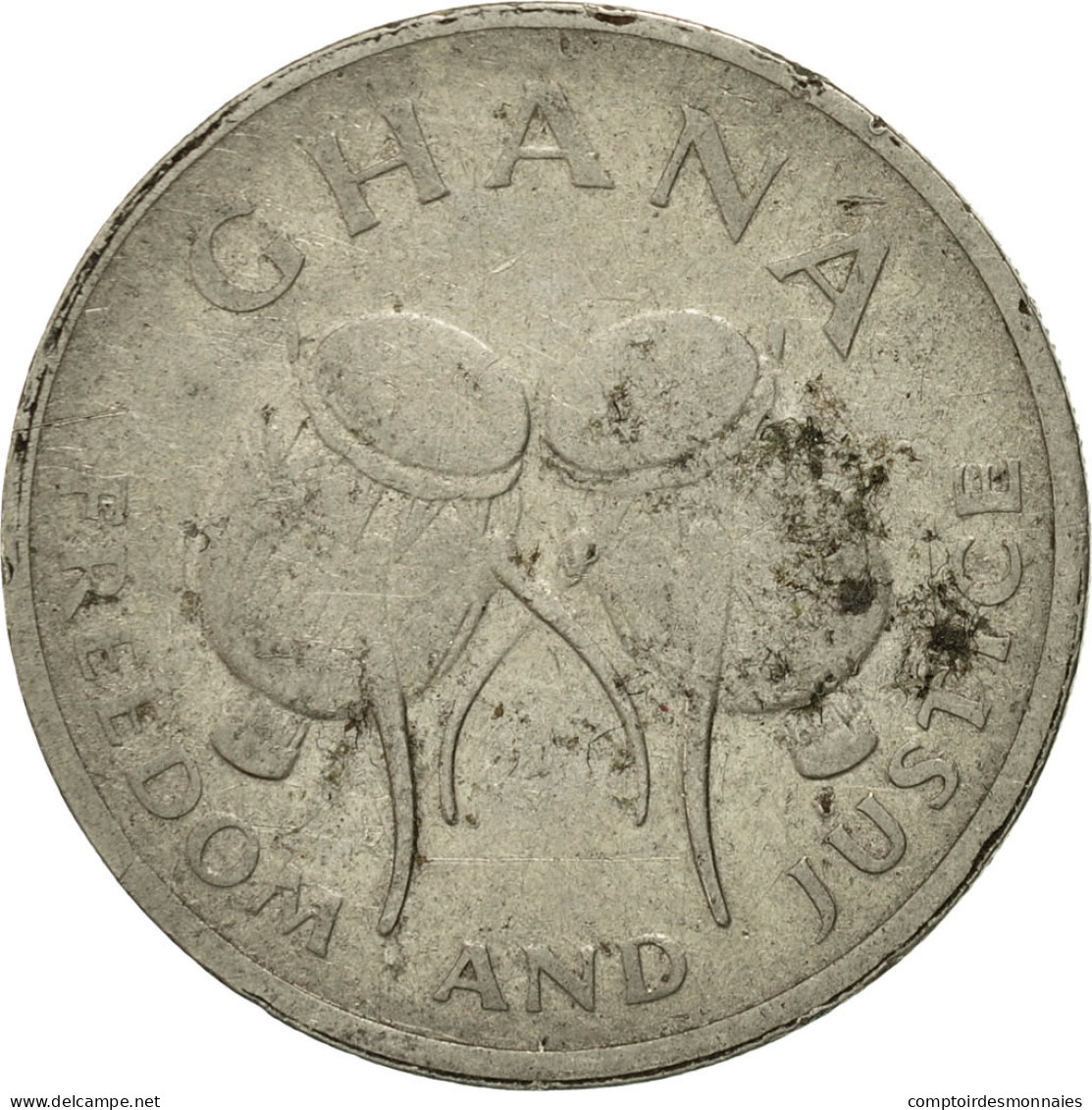 Monnaie, Ghana, 50 Cedis, 1997, TTB, Nickel Plated Steel, KM:31a - Ghana