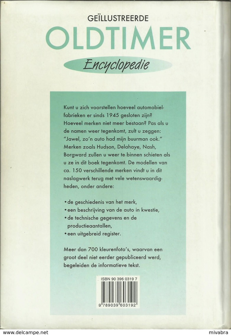 GEÏLLUSTREERDE OLDTIMER ENCYCLOPEDIE - ROB DE LA RIVE BOX - R&B 2005 - Enzyklopädien