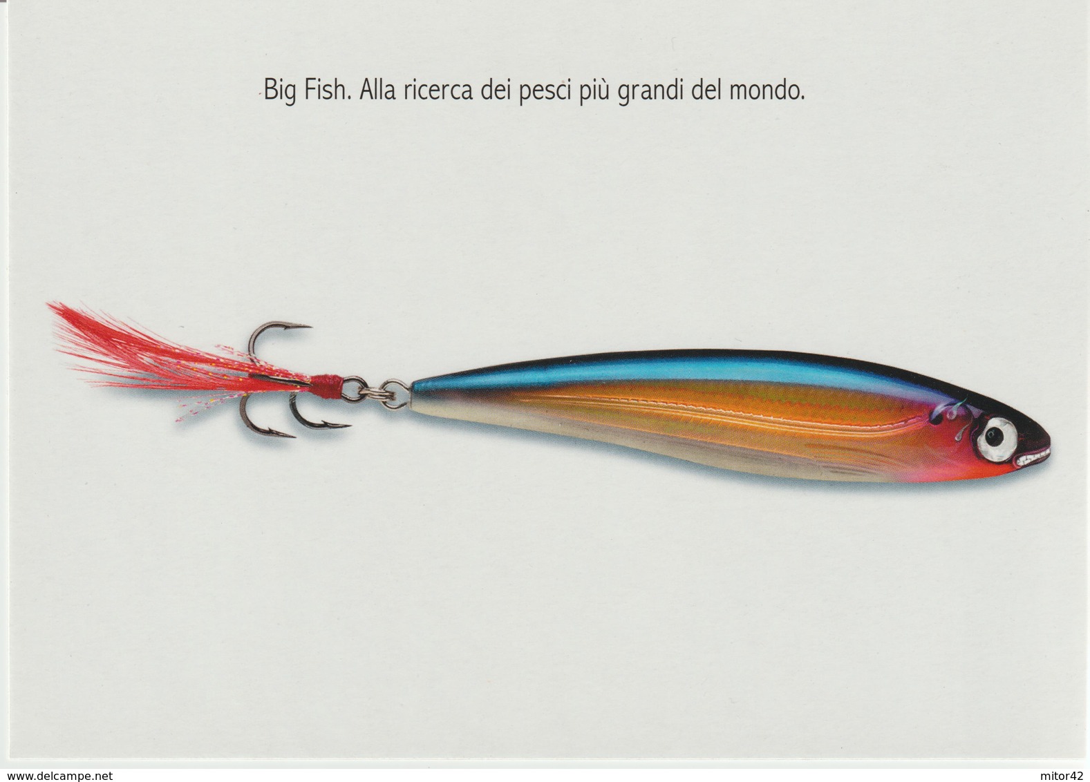 86/90-Tema:Animali-Pesci-Sport Pesca-N° 5 Promocard 7780/4 - Pesci E Crostacei