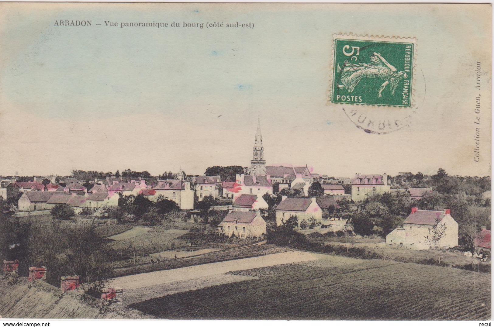 MORBIHAN - ARRADON - Vue Panoramique Du Bourg ( Côté Sud Est ) - Arradon