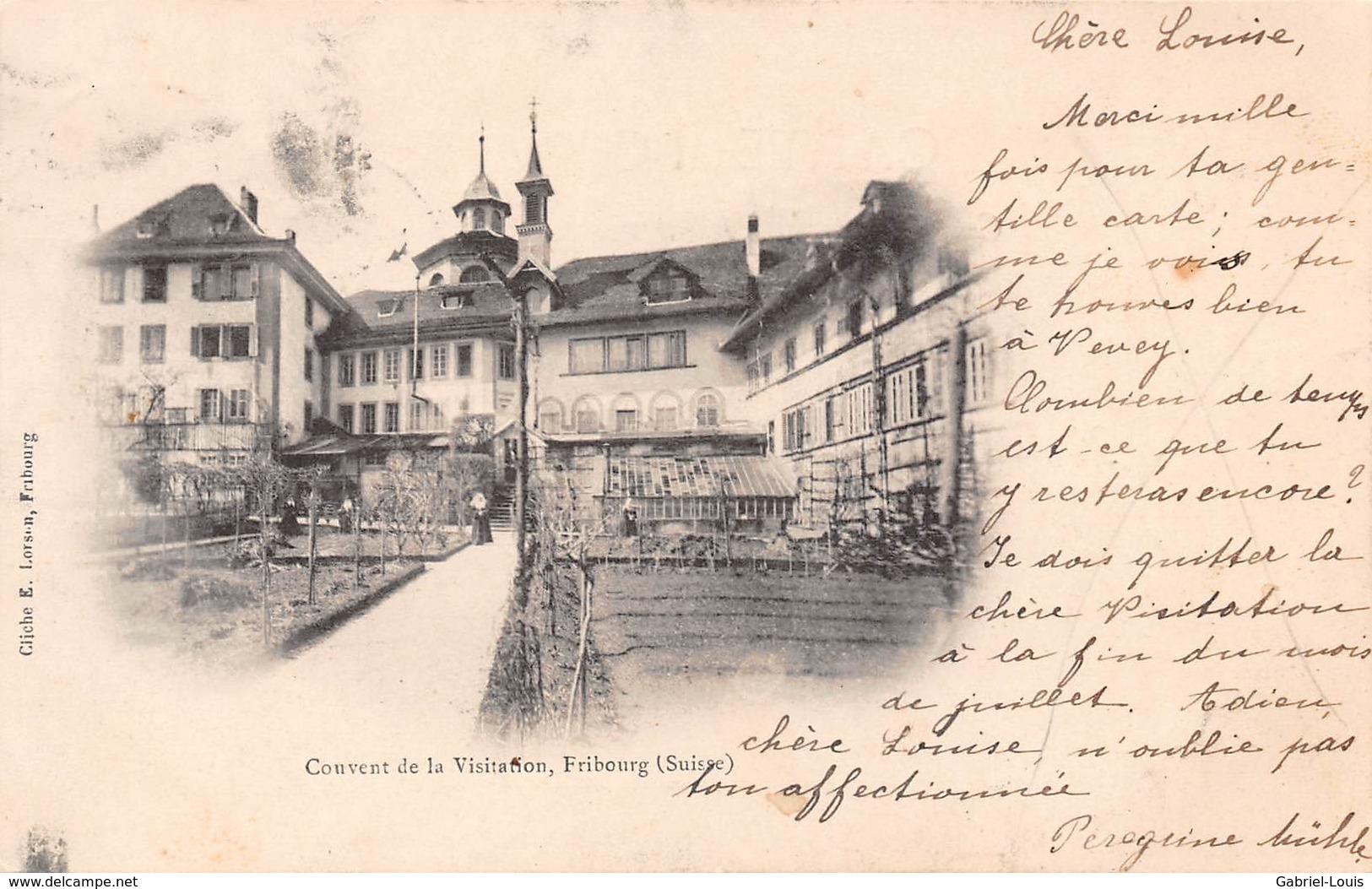 Couvent De La Visitation, Fribourg (Suisse) - 1903 - Fribourg