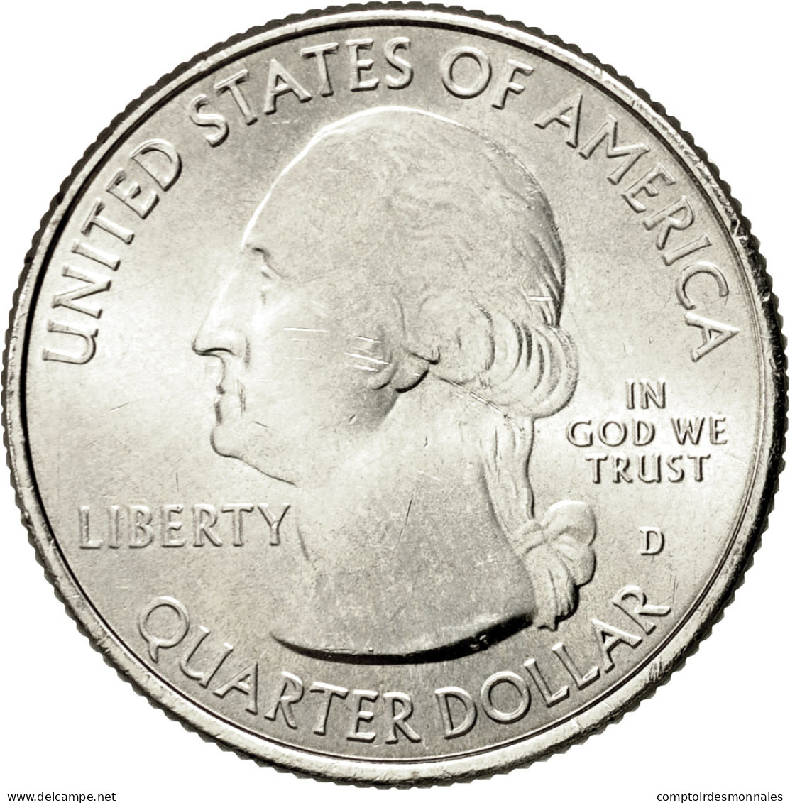 Monnaie, États-Unis, Quarter, 2012, U.S. Mint, Dahlonega, SUP+, Copper-Nickel - 1999-2009: State Quarters