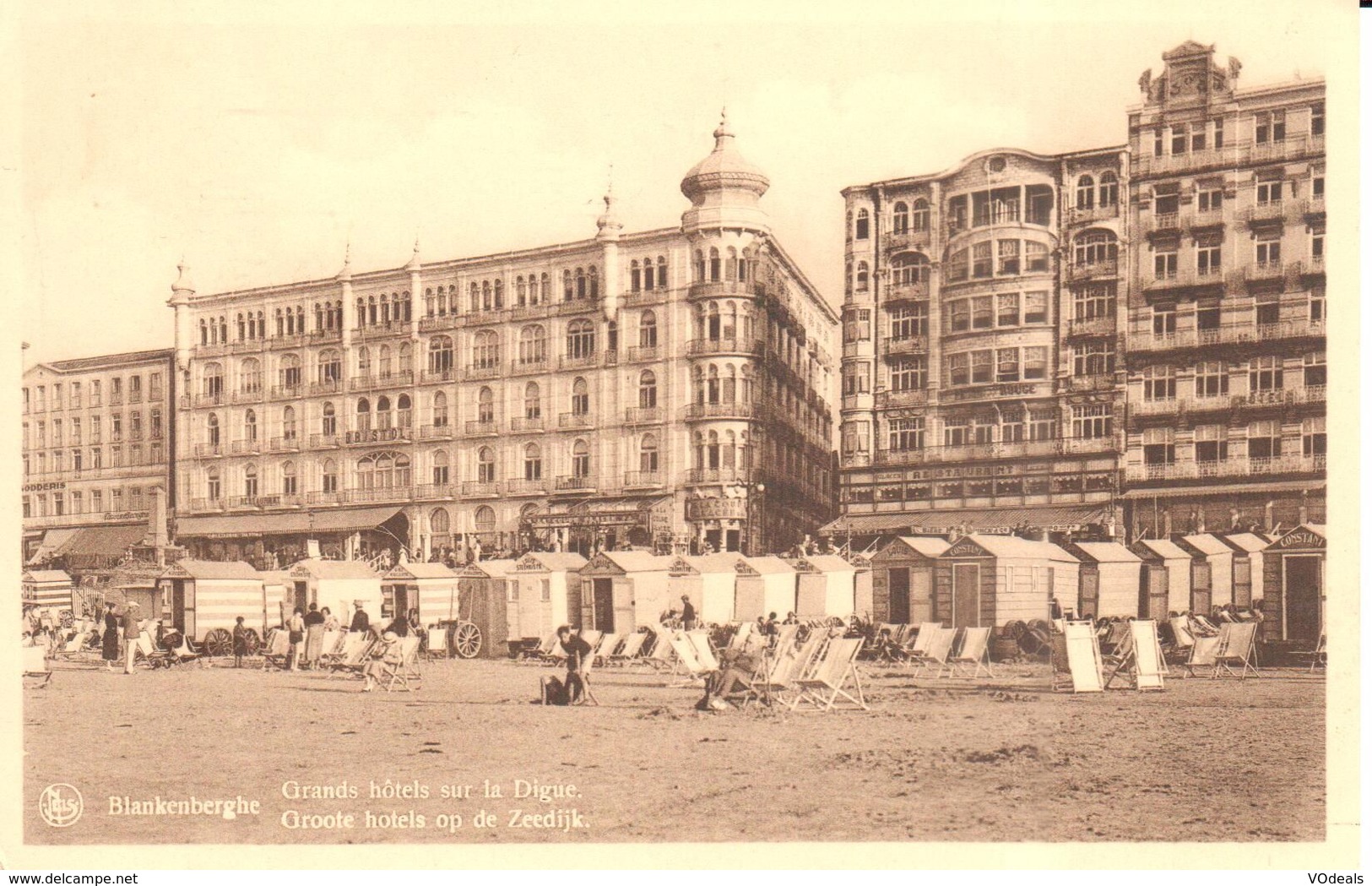 Blankenberge - Blankenberghe - Grands Hôtels Sur La Digue - Blankenberge