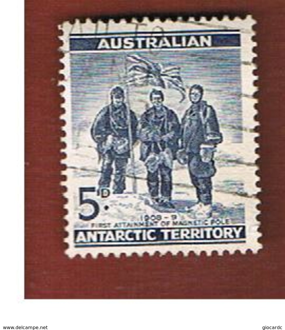 TERRITORI ANTARTICI AUSTRALIANI (AAT AUSTRALIAN ANTARCTIC TERRITORY) SG 6 - 1961 SHACKLETON EXPEDITION   -  USED - Usati