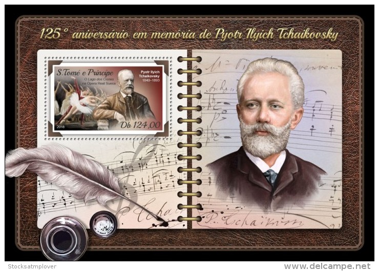 Sao Tome   Pyotr Ilyich Tchaikovsky S201806 - Sao Tome And Principe