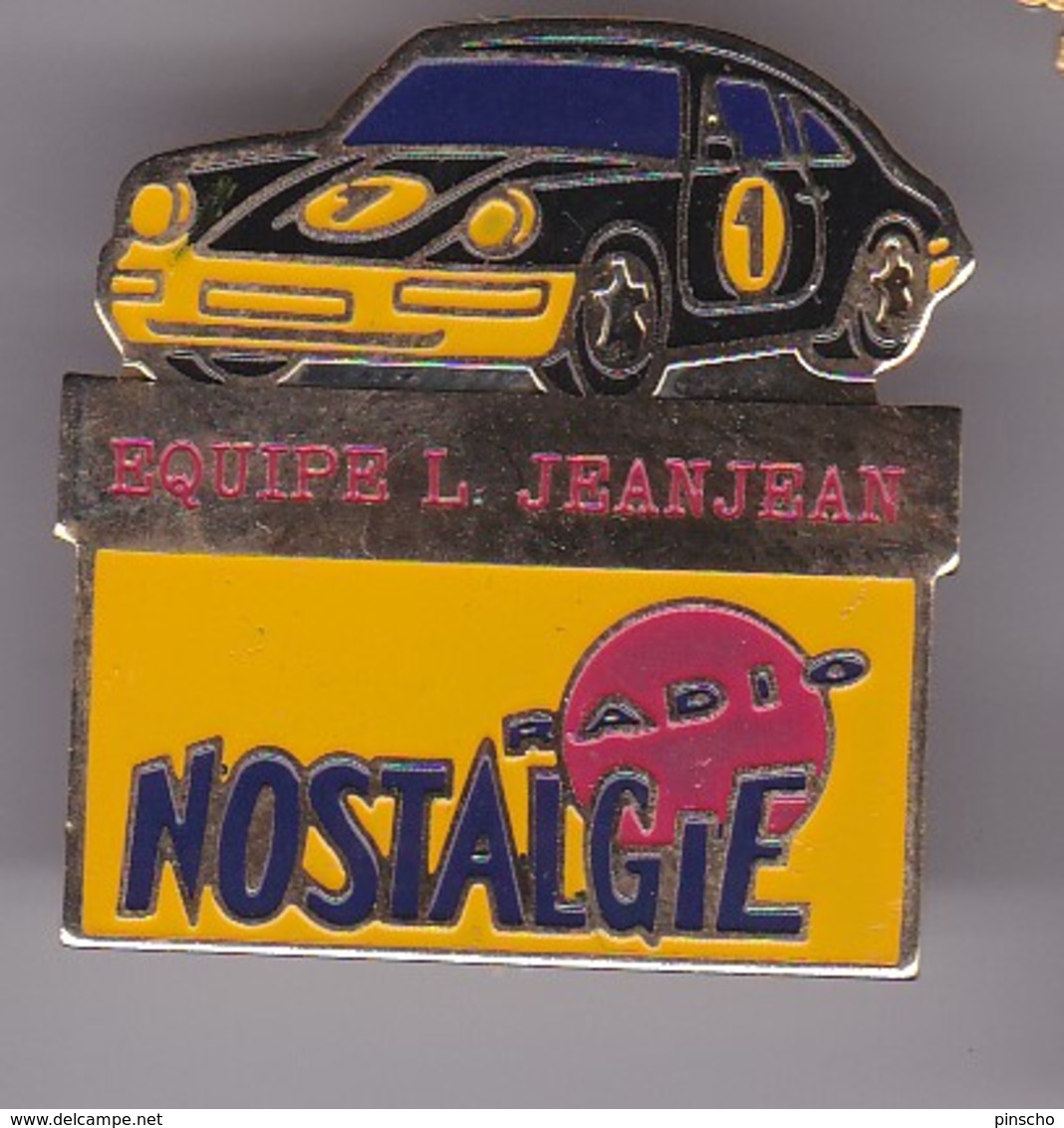 Pin's  PORSCHE EQUIPE JEANJEAN - Porsche