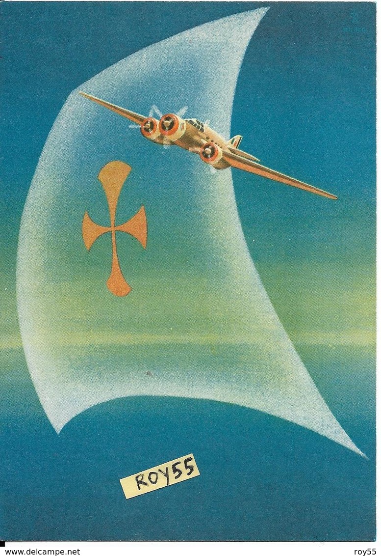 Linee Aeree Transcontinentali Italiane Sede Roma Via Xx Settembre Pubblicita Voli Aerei  Veduta Aereo (vedi Retro) - 1946-....: Moderne