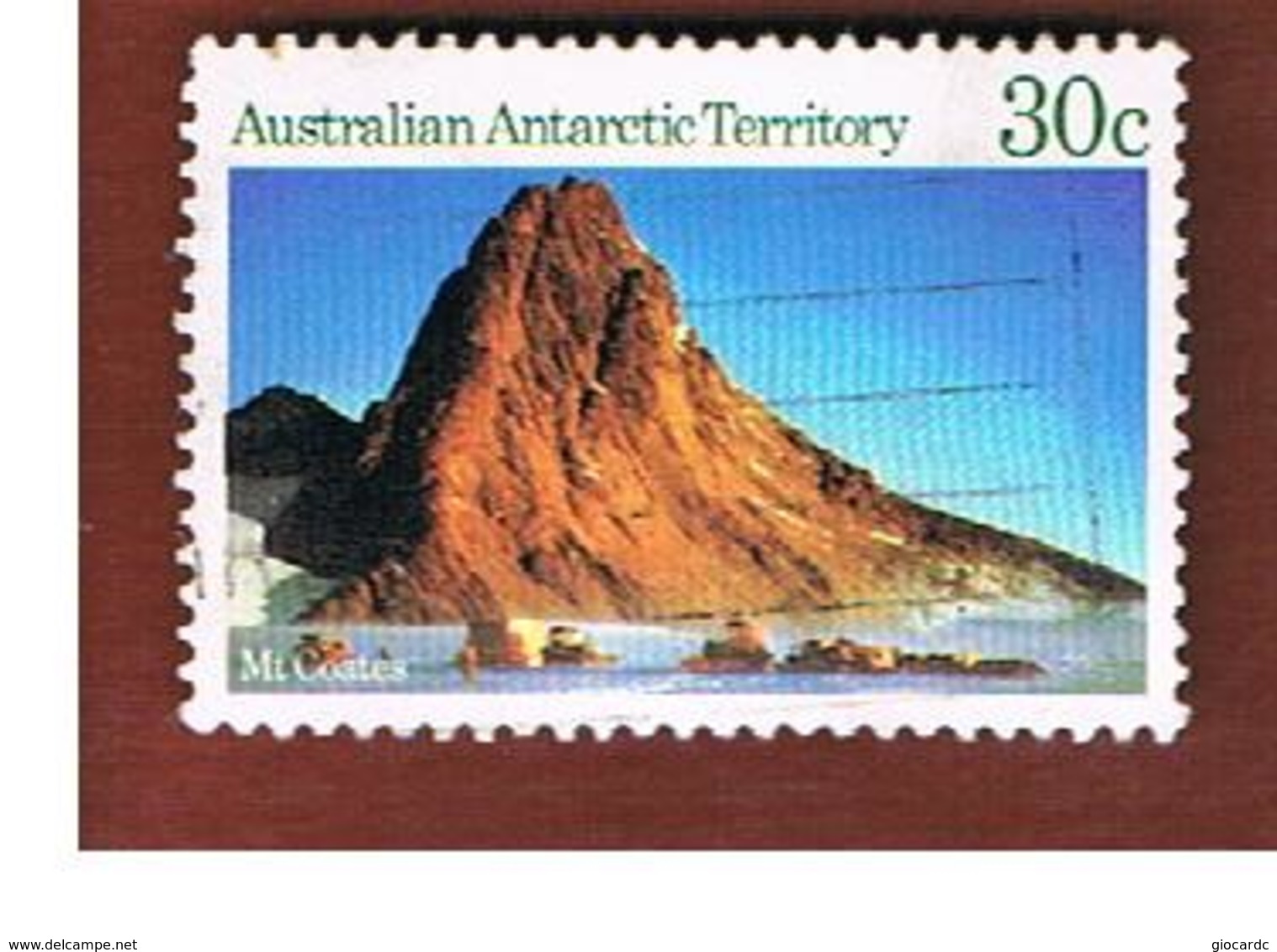 AAT AUSTRALIAN ANTARCTIC TERRITORY - SG 69 - 1984 ANTARCTIC SCENES: MOUNT COATES  -  USED - Usati