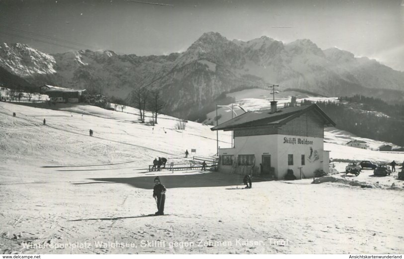 004804  Wintersportplatz Walchsee - Skilift Gegen Zahmen Kaiser - Sonstige & Ohne Zuordnung