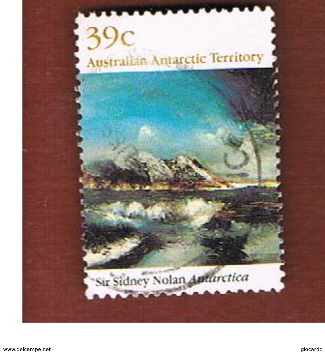 AAT AUSTRALIAN ANTARCTIC TERRITORY - SG 84  - 1988 PAINTINGS: SIR S. NOLAN  -  USED - Gebraucht