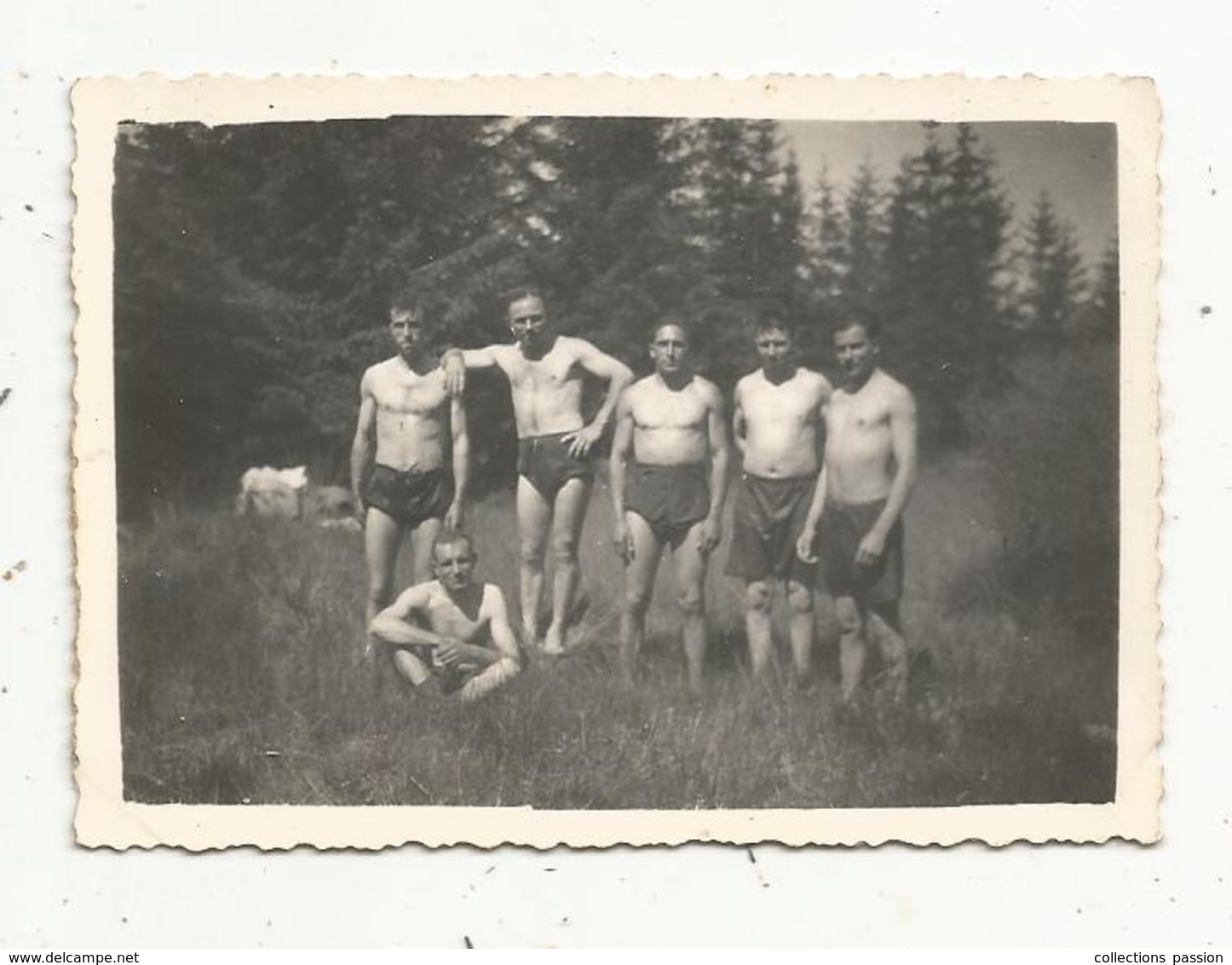 Photographie , 8.5 X 6 , Hommes, Maillots De Bain - Personnes Anonymes