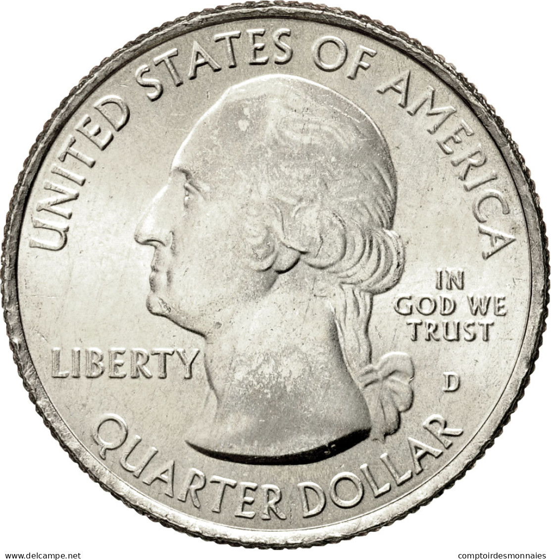 Monnaie, États-Unis, Quarter, 2010, U.S. Mint, Denver, SUP+, Copper-Nickel Clad - 1999-2009: State Quarters