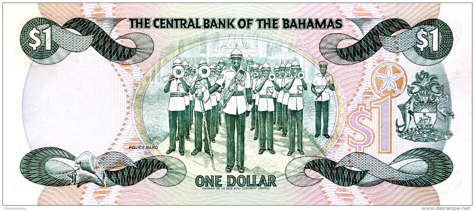 Bahamas 1 Dollar, P-43a (1984) UNC - Bahamas