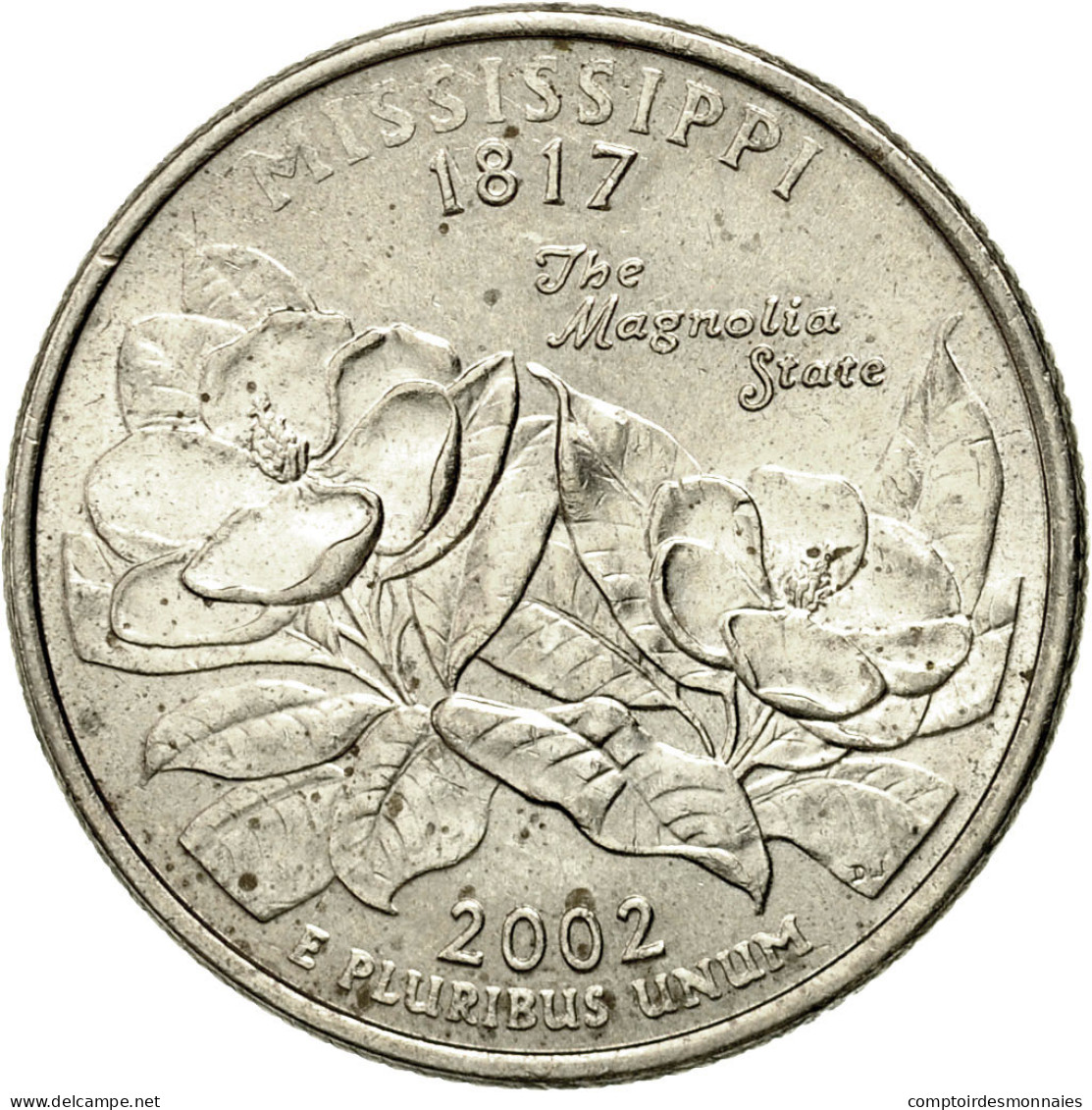 Monnaie, États-Unis, Quarter, 2002, U.S. Mint, Philadelphie, SUP+ - 1999-2009: State Quarters