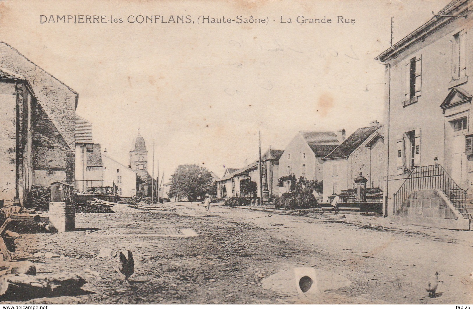 DAMPIERRE LES CONFLANS La Grande Rue - Autres & Non Classés