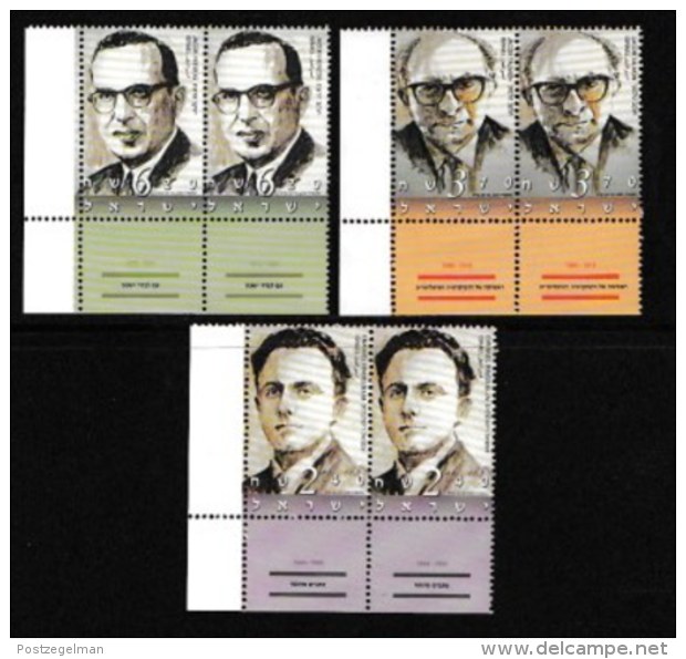 ISRAEL, 2004, Mint Never Hinged Stamp(s) , Historians, Michel Nr. Not Known, Scan M17262, With Tab(s) - Unused Stamps (with Tabs)