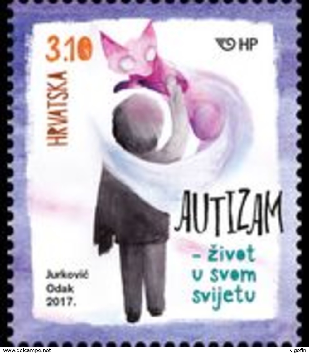 HR 2017-1292 AUTIZAM, HRVATSKA CROATIA, 1 X 1v, MNH - Kroatien