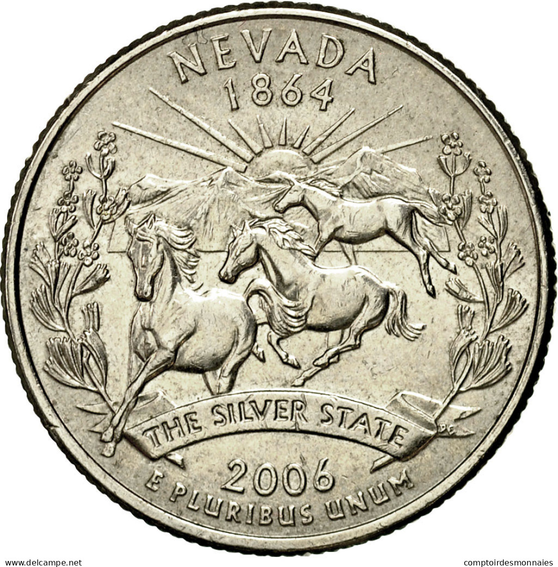 Monnaie, États-Unis, Quarter, 2006, U.S. Mint, Philadelphie, SUP+ - 1999-2009: State Quarters