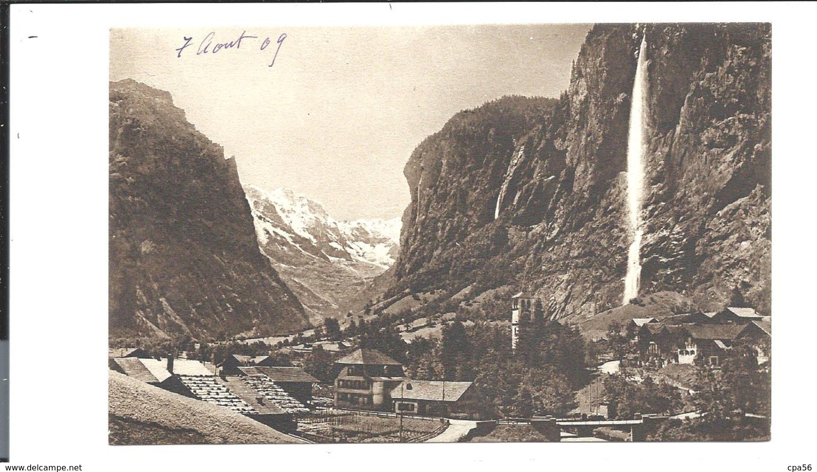 LAUTERBRUNNEN N°63 Le DELEY (1909) Vente Directe - Lauterbrunnen