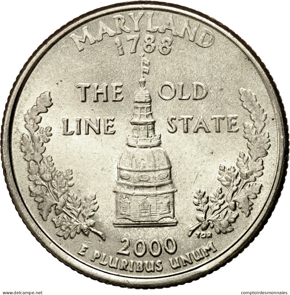 Monnaie, États-Unis, Quarter, 2000, U.S. Mint, Philadelphie, SUP+ - 1999-2009: State Quarters