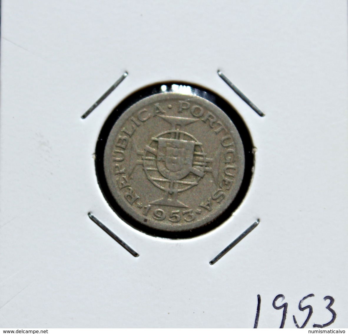 IVO 2$50 ANGOLA 1953  PORTUGAL COIN - Angola