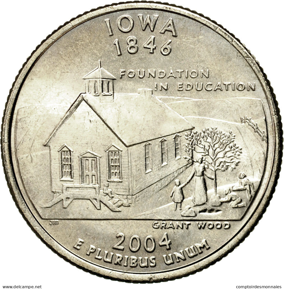 Monnaie, États-Unis, Quarter, 2004, U.S. Mint, Philadelphie, SUP+ - 1999-2009: State Quarters