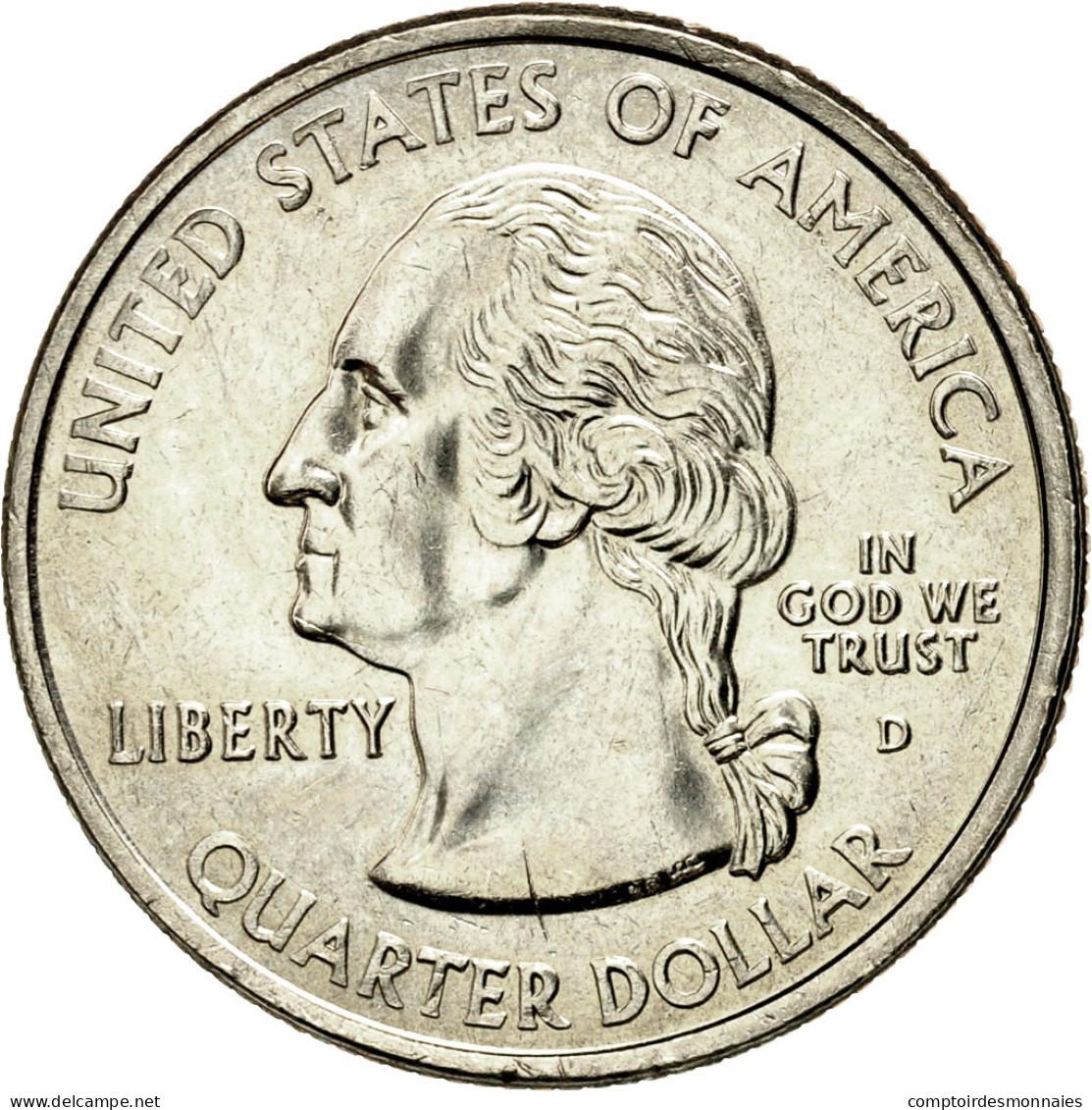 Monnaie, États-Unis, Quarter, 2001, U.S. Mint, Denver, SUP+, Copper-Nickel Clad - 1999-2009: State Quarters