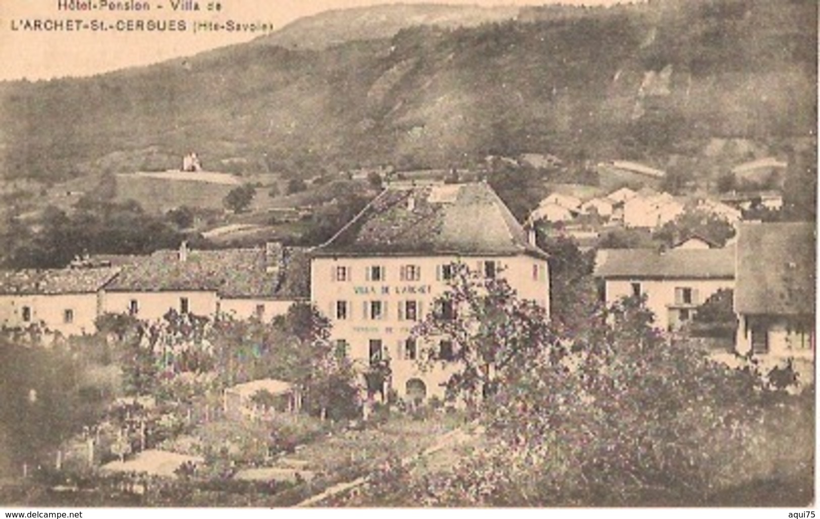 Hôtel-Pension-Villa De L'ARCHET -St Cergues - Saint-Cergues
