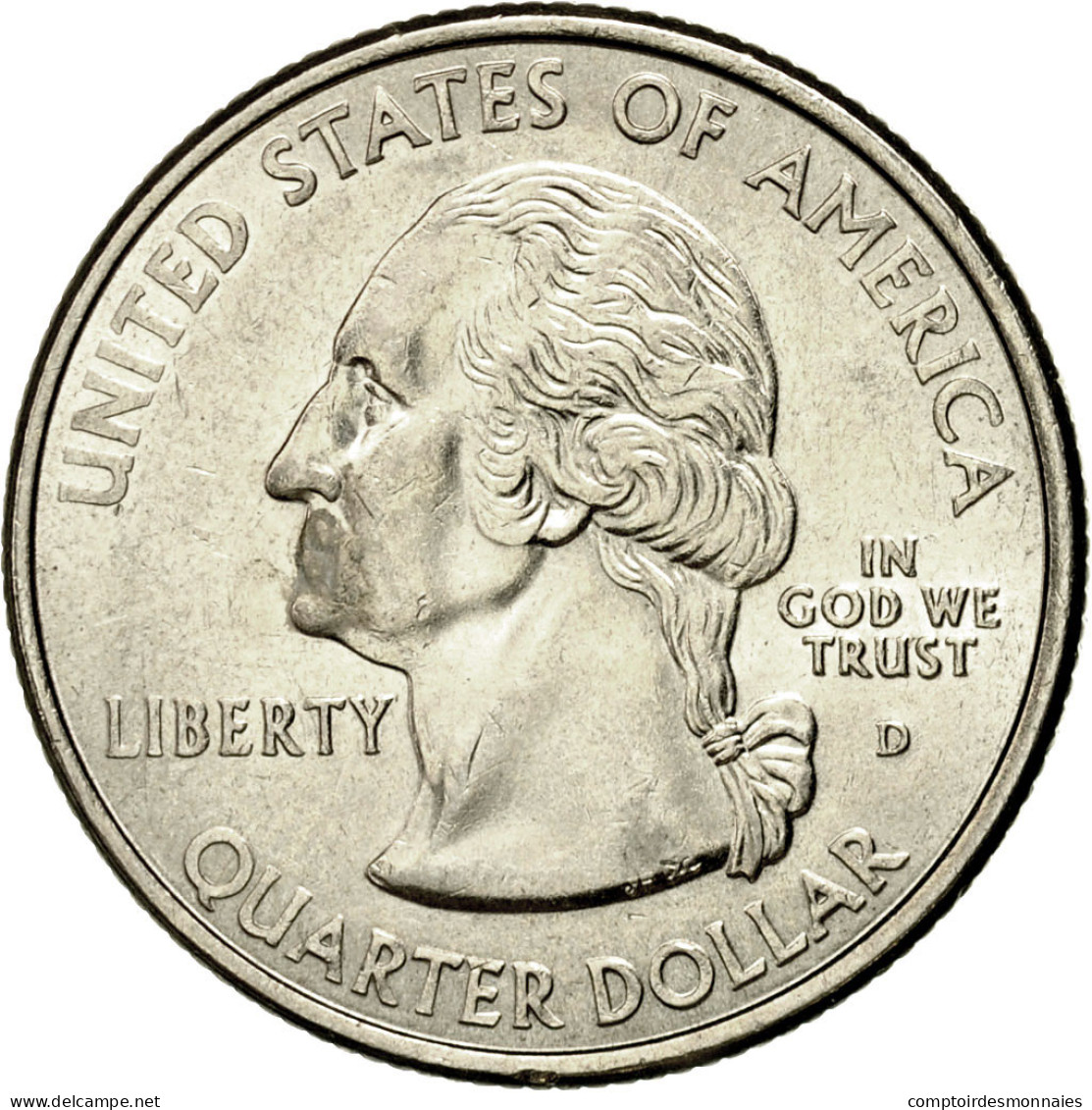 Monnaie, États-Unis, Quarter, 2001, U.S. Mint, Denver, SUP+, Copper-Nickel Clad - 1999-2009: State Quarters