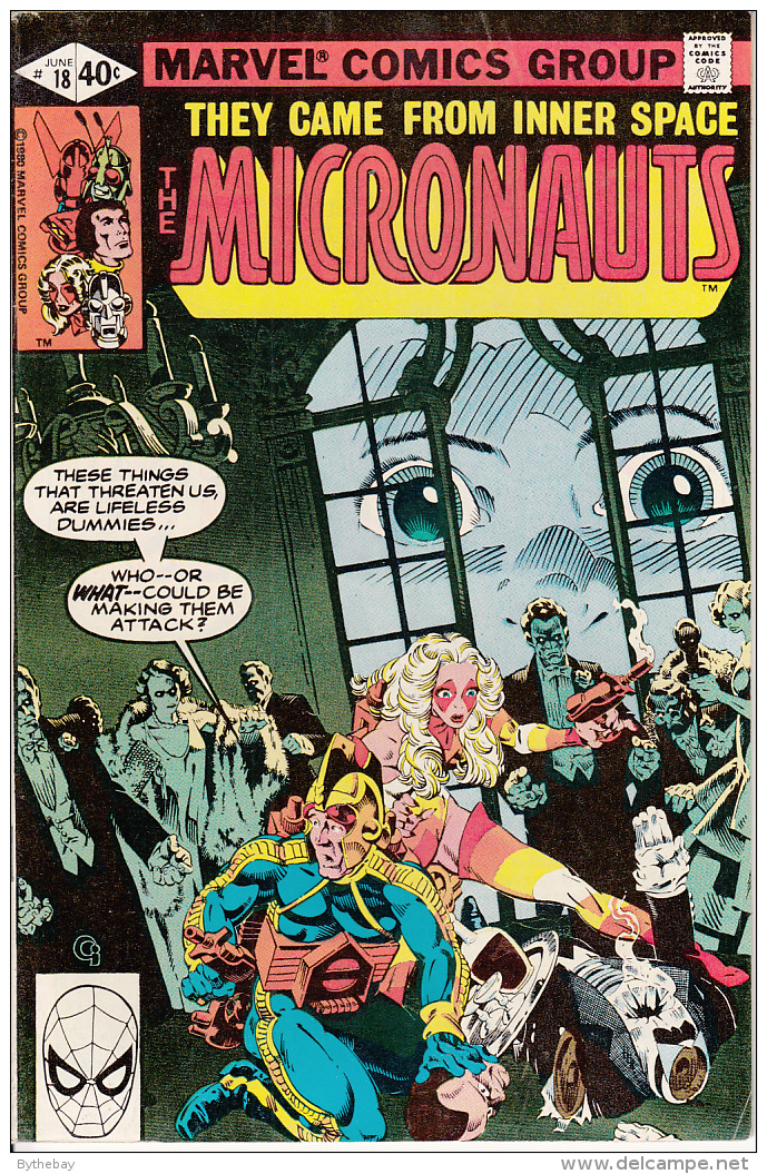 The Micronauts Vol. 1 No. 18 June 1980 Child Eyes - Marvel