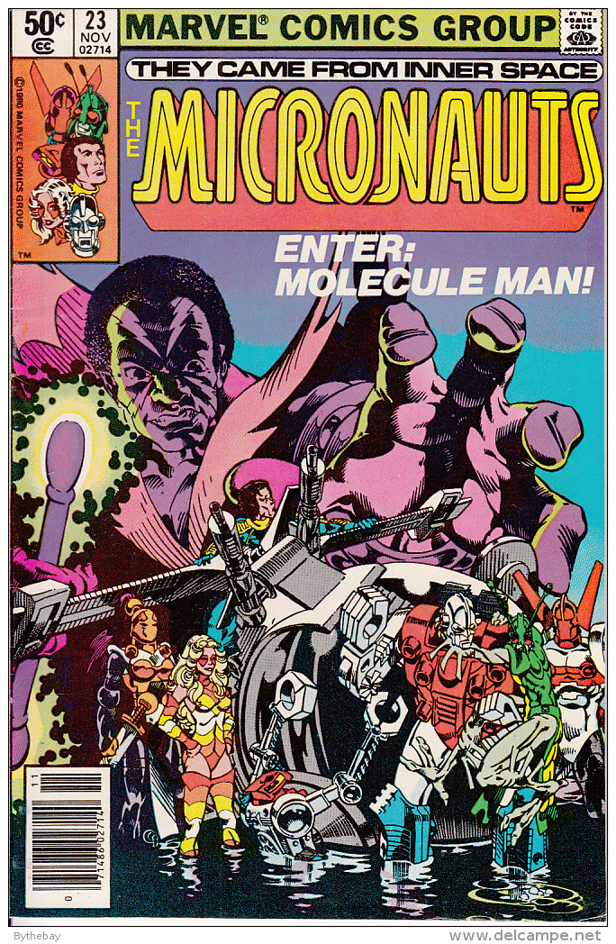 The Micronauts Vol. 1 No. 23 November 1980 Enter: Molecule Man - Marvel