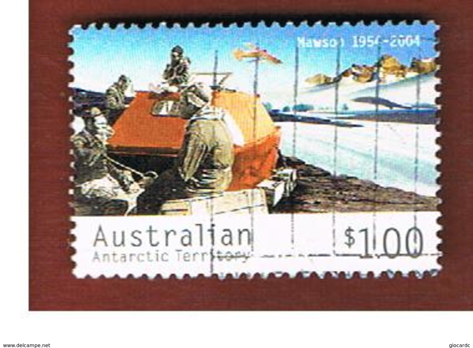 AAT AUSTRALIAN ANTARCTIC TERRITORY - SG 166  - 2004  ACCOMODATION CARAVAN       -  USED - Usati