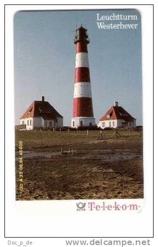 Germany - Lighthouse - Leuchtturm - Turm - Light House - A23  08/94 - Chipcard - Vuurtorens