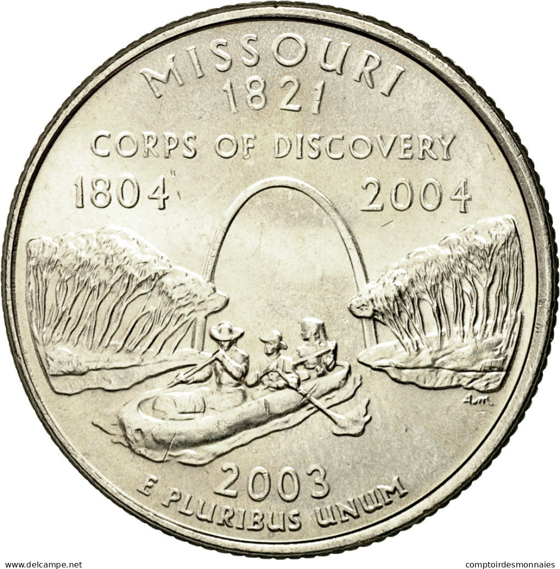 Monnaie, États-Unis, Quarter, 2003, U.S. Mint, Denver, SUP+, Copper-Nickel Clad - 1999-2009: State Quarters