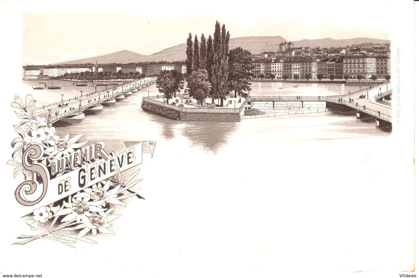 Suisse - GE Genève - Souvenir De Genève - Genève