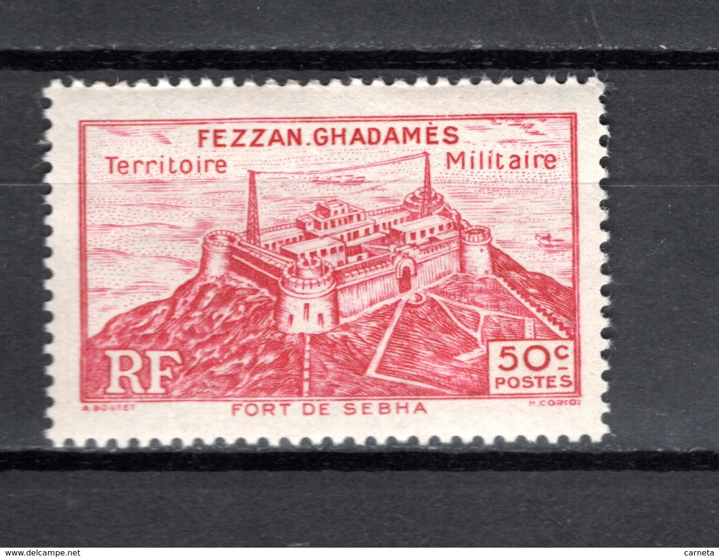 FEZZAN   N° 29   NEUF AVEC CHARNIERE COTE  0.20€   FORT MONUMENT - Neufs