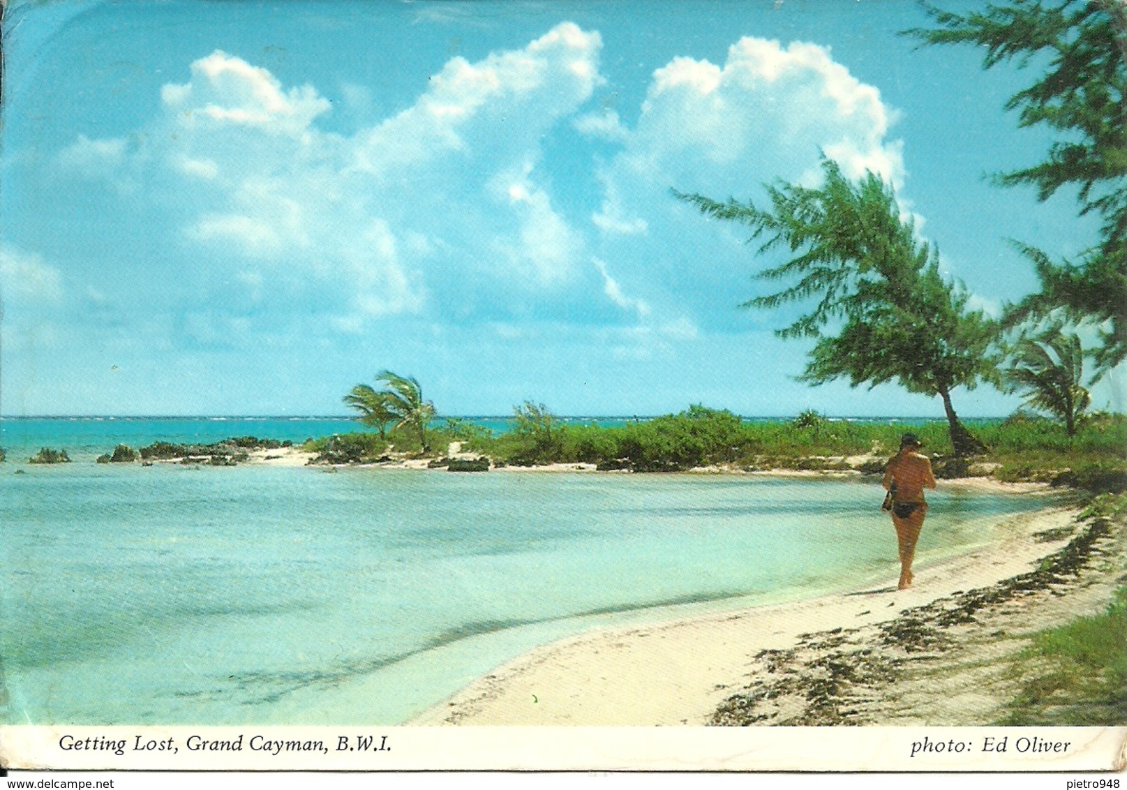 Grand Cayman, Cayman Islands (BWI, British West Indies) Getting Lost, The Beach, La Plage - Caïman (Iles)