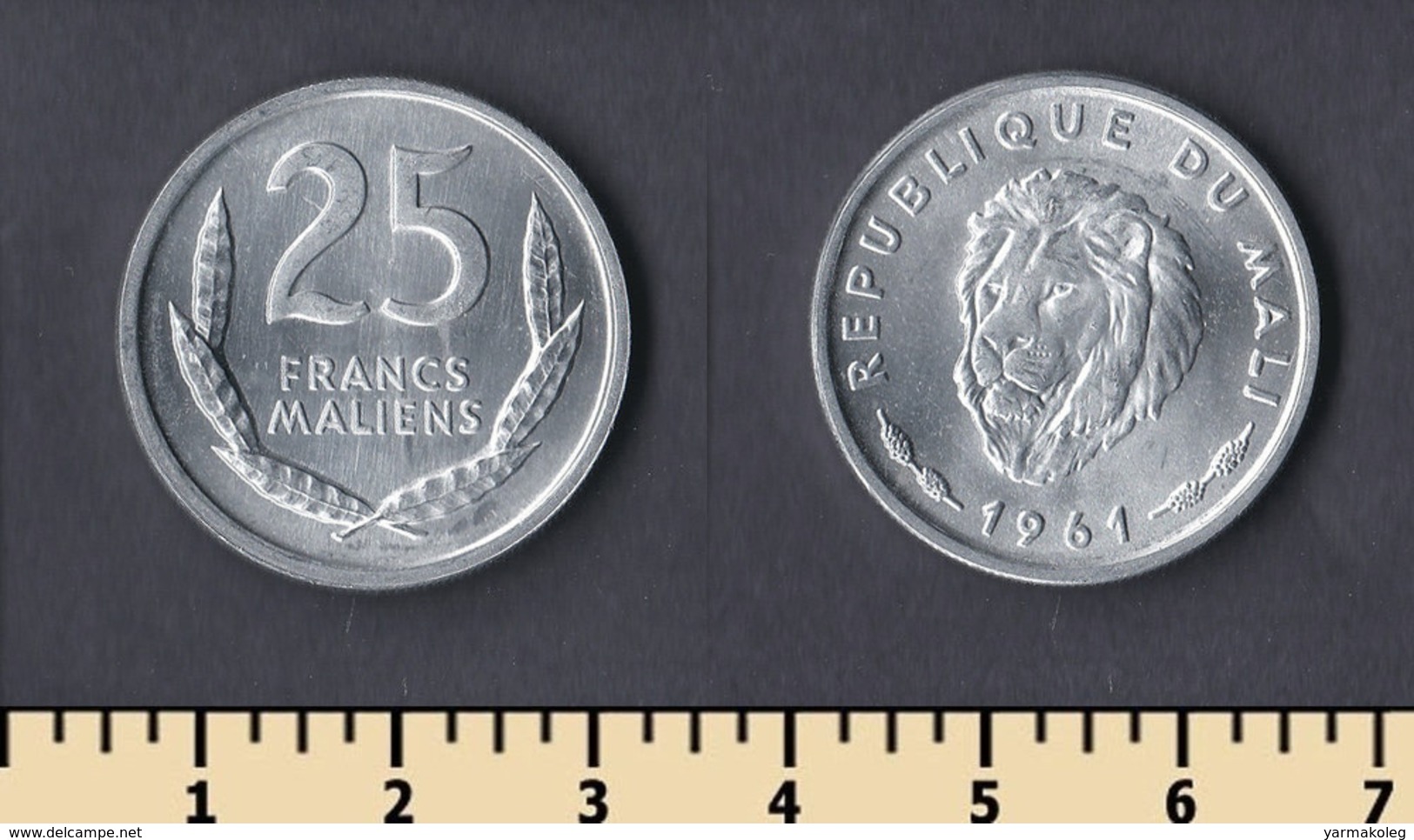 Mali 25 Francs 1961 - Mali (1962-1984)