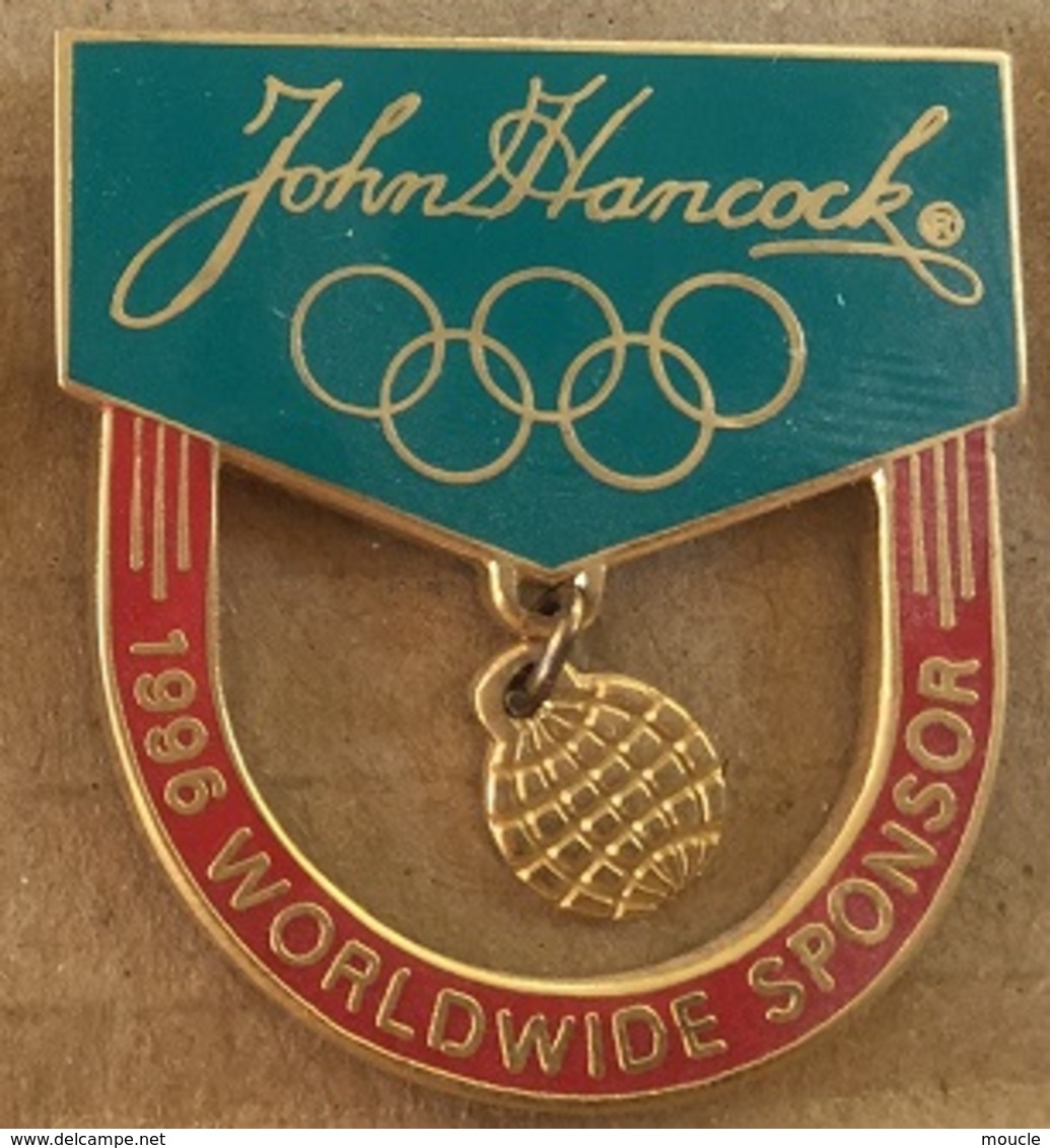 JEUX OLYMPIQUES - 1996 WORLDWIDE SPONSOR - JOHN HANCOCK - ATLANTA 96 - USA - ETATS UNIS D'AMERIQUE  -    (20) - Olympic Games